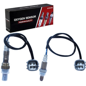 QIYBONE front view of sensor pair highlighting OEM-style fitment and reliability
