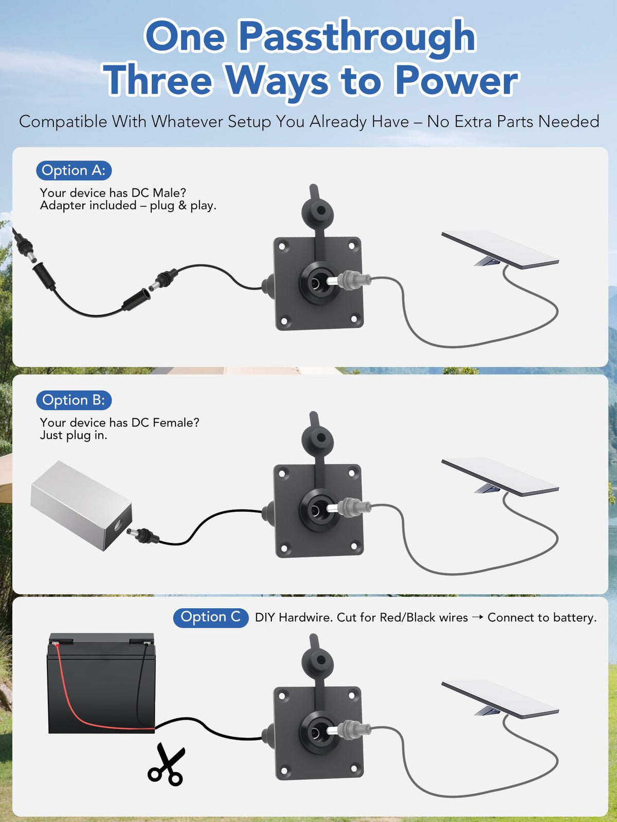 QKJCE cable entry channel detail with 18AWG fit for tidy cable routing