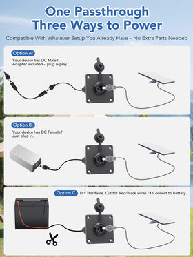 QKJCE cable entry channel detail with 18AWG fit for tidy cable routing