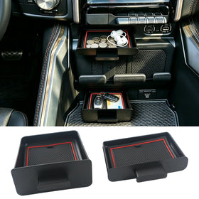 Qlhshop front view of console drawer showing factory fit and clean look