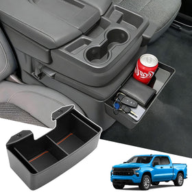 Qlhshop front view of organizer showing tidy top-console storage benefit