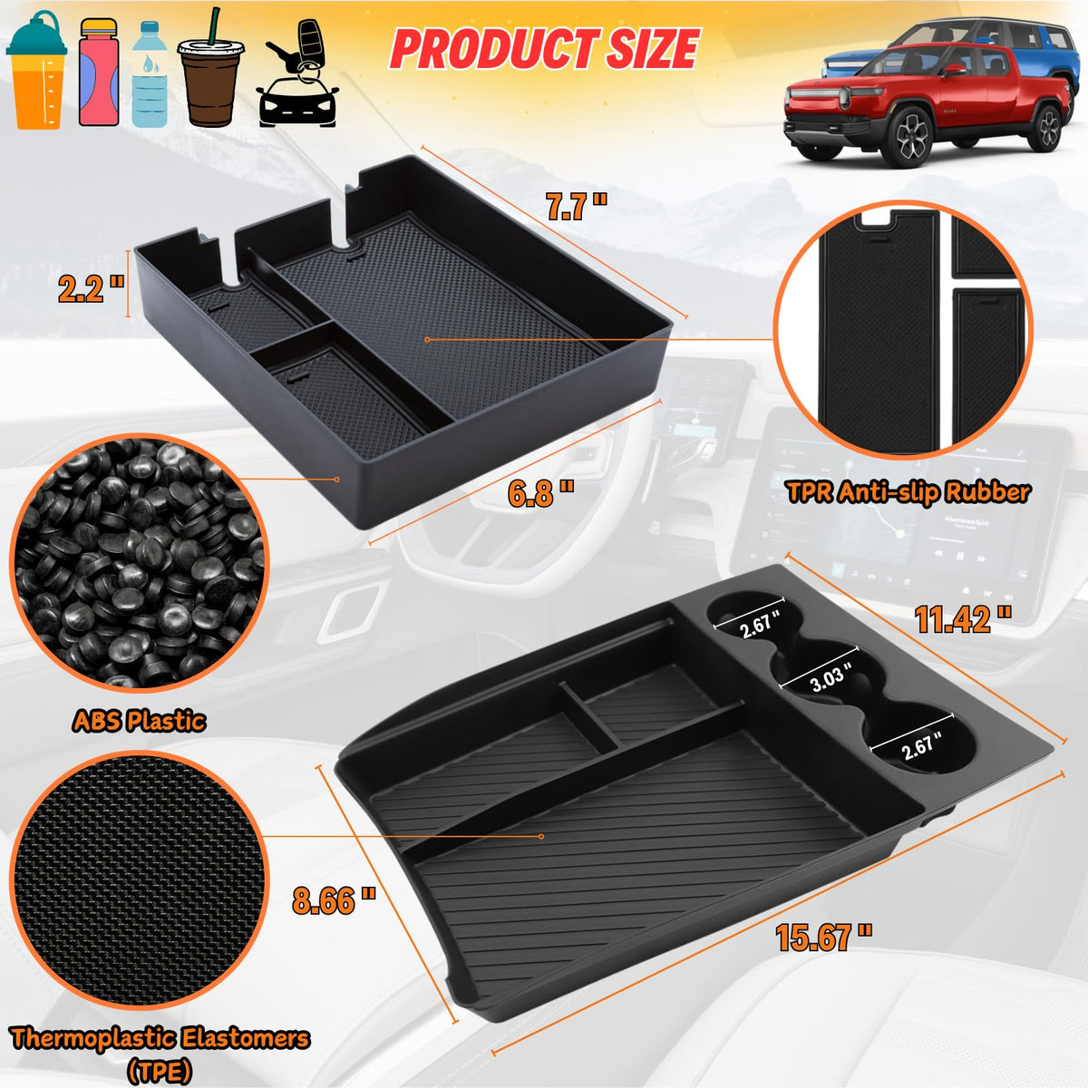 Qlhshop removable insert being washed demonstrating easy cleaning