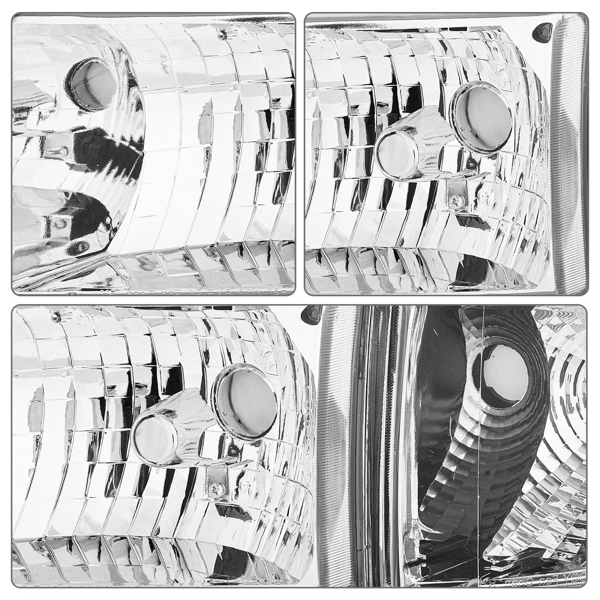 QLLUYTR rear view showing connector and mounting points for easy install