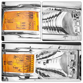 QLLUYTR close-up of lens optics and reflector, precise beam pattern for improved visibility