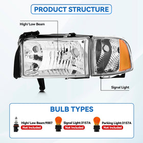 QLLUYTR close-up of clear lens and reflector for precise light output