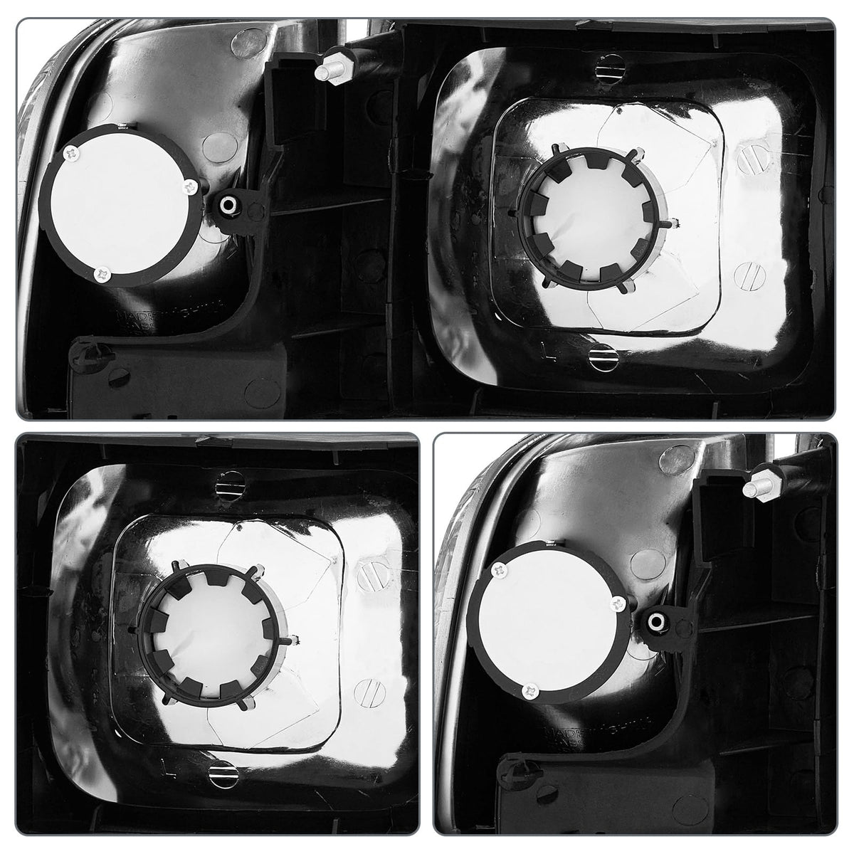 QLLUYTR headlight mounted on RAM truck illustrating improved visibility