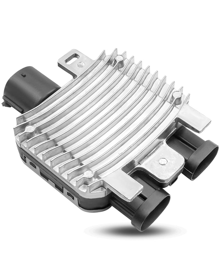 QLZOZB front view of fan control module showing fit and mounting benefit
