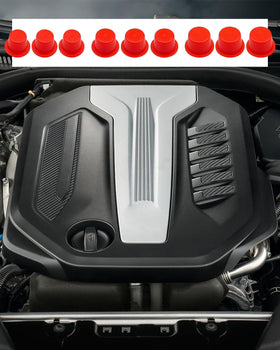 Qnbes plug installed in intake port demonstrating secure seal during diagnostics