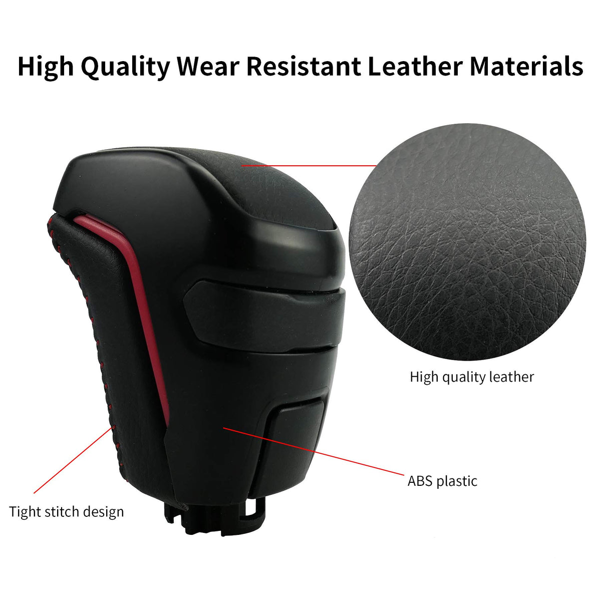 Qnbes shift knob installed in Toyota Tacoma PRO demonstrating improved grip and appearance