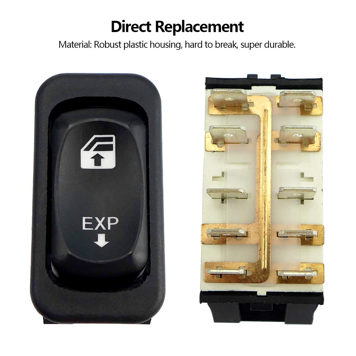 Qnbes switch next to ruler showing exact size for fit confirmation benefit