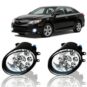 qobsos front view fog lights showing clean fit and improved visibility