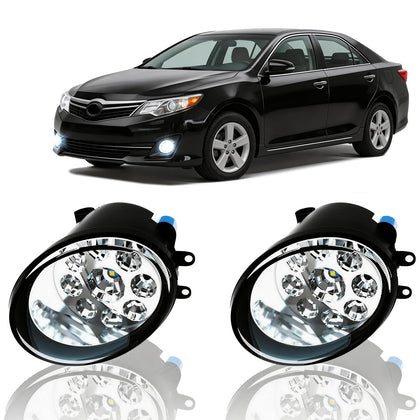qobsos front view fog lights showing clean fit and improved visibility