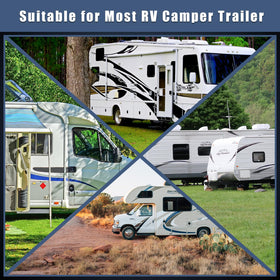 Qopaw installed on camper exterior scene demonstrating real-world protection while traveling