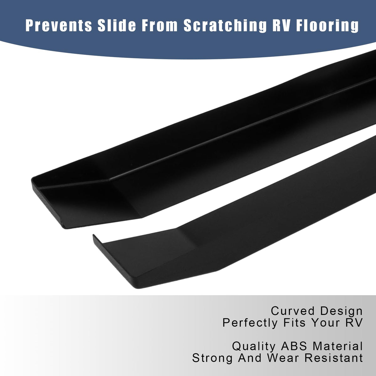Qopaw side profile showing precise fit in slide track to prevent scrape and wear