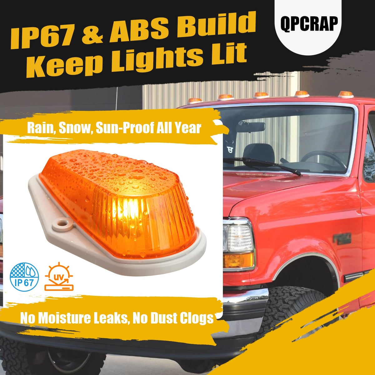 QPCRAP mounting hardware and soft pads display for secure vibration-free mount