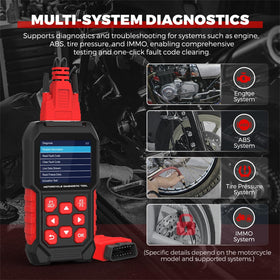 QPKING M4 with OBD2 16P cable for basic car engine code scanning benefit