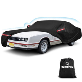 Q QUNSUNUS front view showing full coverage and car protection benefits