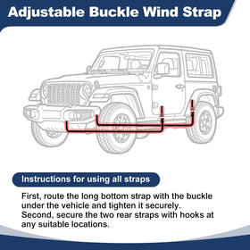 Q QUNSUNUS side profile showing adjustable straps and secure windproof fit