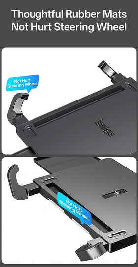 QRabbit hook padding protection preventing scratches while securing the tray