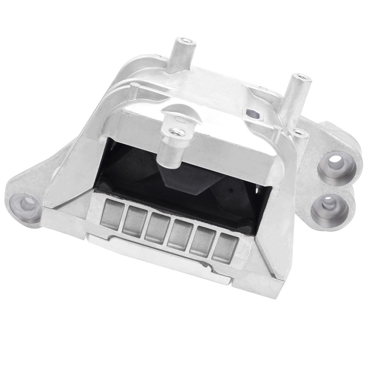 QRYIPPDM side view of rear lower torque strut mount illustrating torsional control benefit