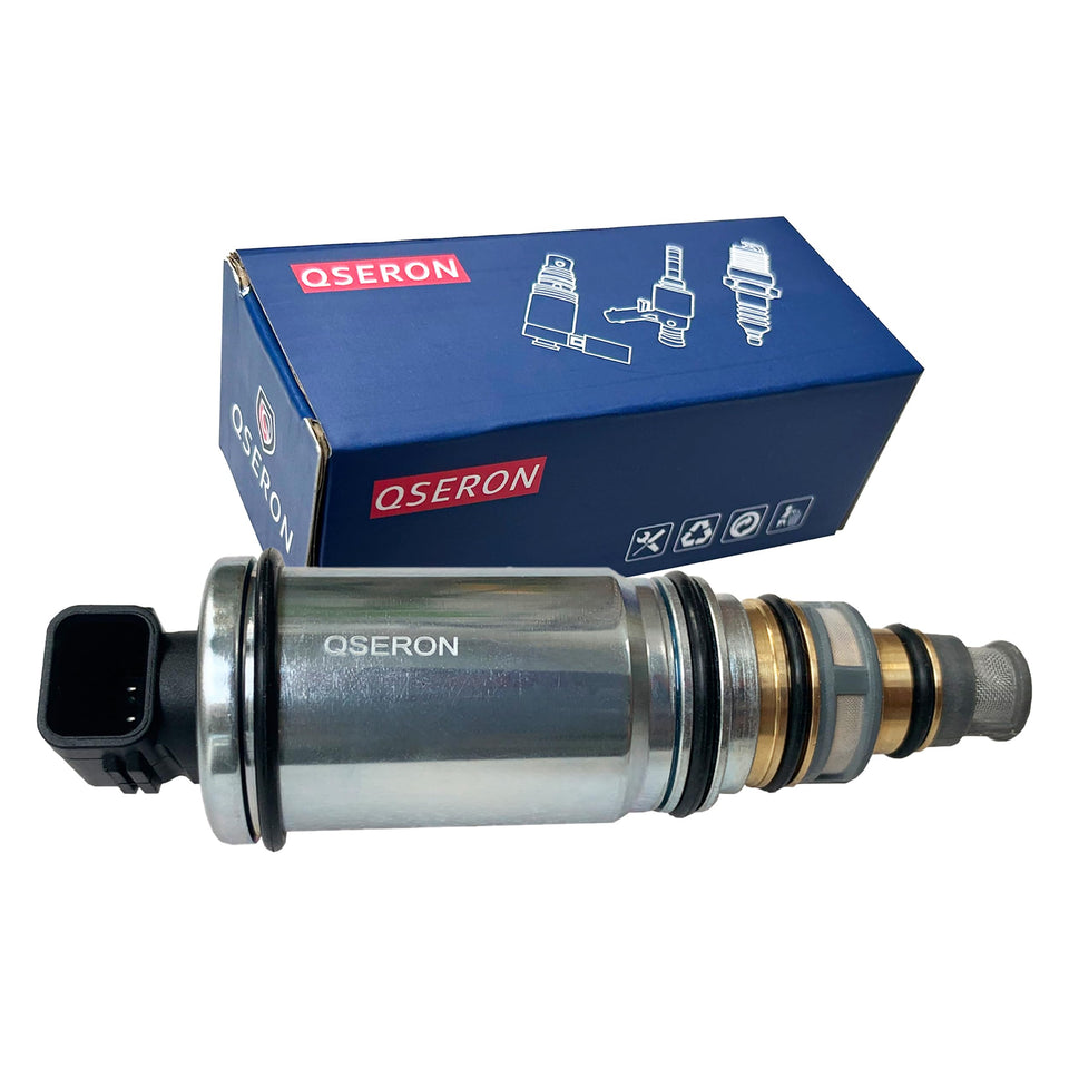 QSERON front view of valve showing mounting and benefit of exact fit