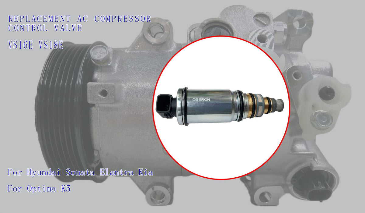 QSERON valve installed in compressor demonstrating restored variable cooling function