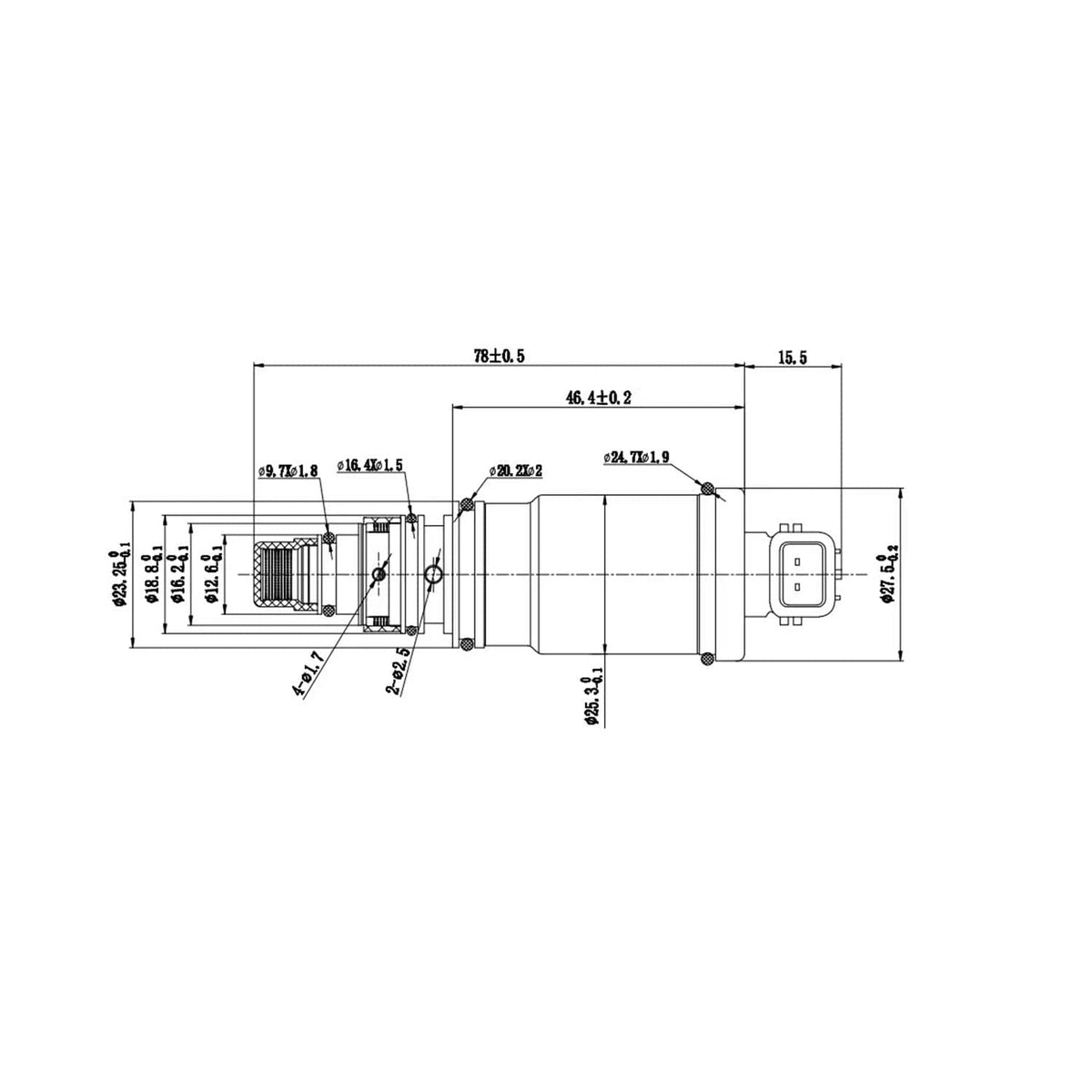 QSERON packaged valve and contents ready for immediate installation