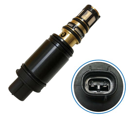 QSERON solenoid valve electrical connector close-up highlighting secure plug and easy hookup