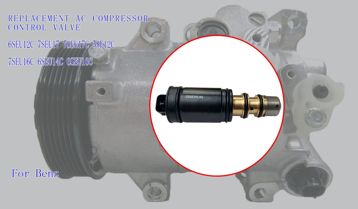 QSERON valve mounted on compressor demonstrating correct installation benefit