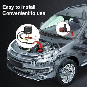 QTEATAK illuminated rocker mounted inside cabin for quick battery isolation