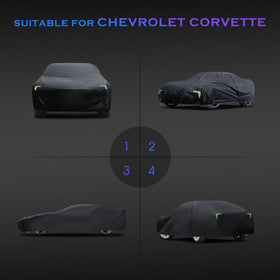 Qualencey folded cover in storage bag for compact trunk convenience