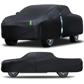 Qualencey front view covered truck showing full protection and curb appeal