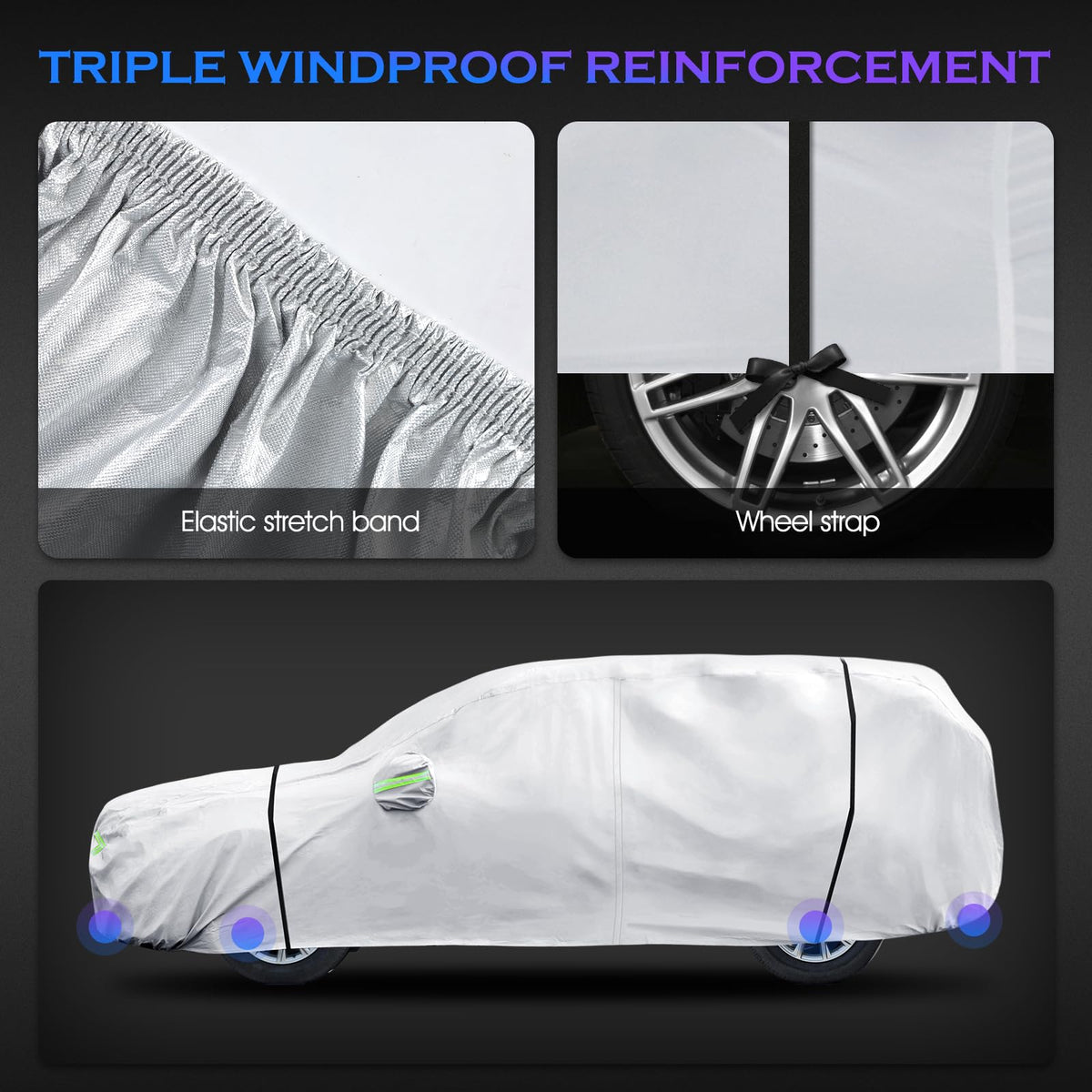 Qualencey soft cotton inner surface protecting paint from scratches