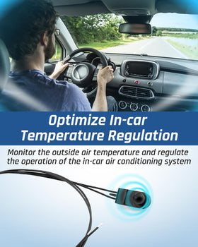 Quaneguzy sensor installed in bumper demonstrating accurate external readings