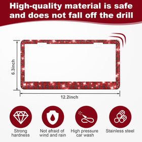 QUANQIUFEI close-up rhinestones highlighting durable multi-facet shine