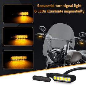 QUASCO close-up of LED lens and housing highlighting bright SMD chips and durability