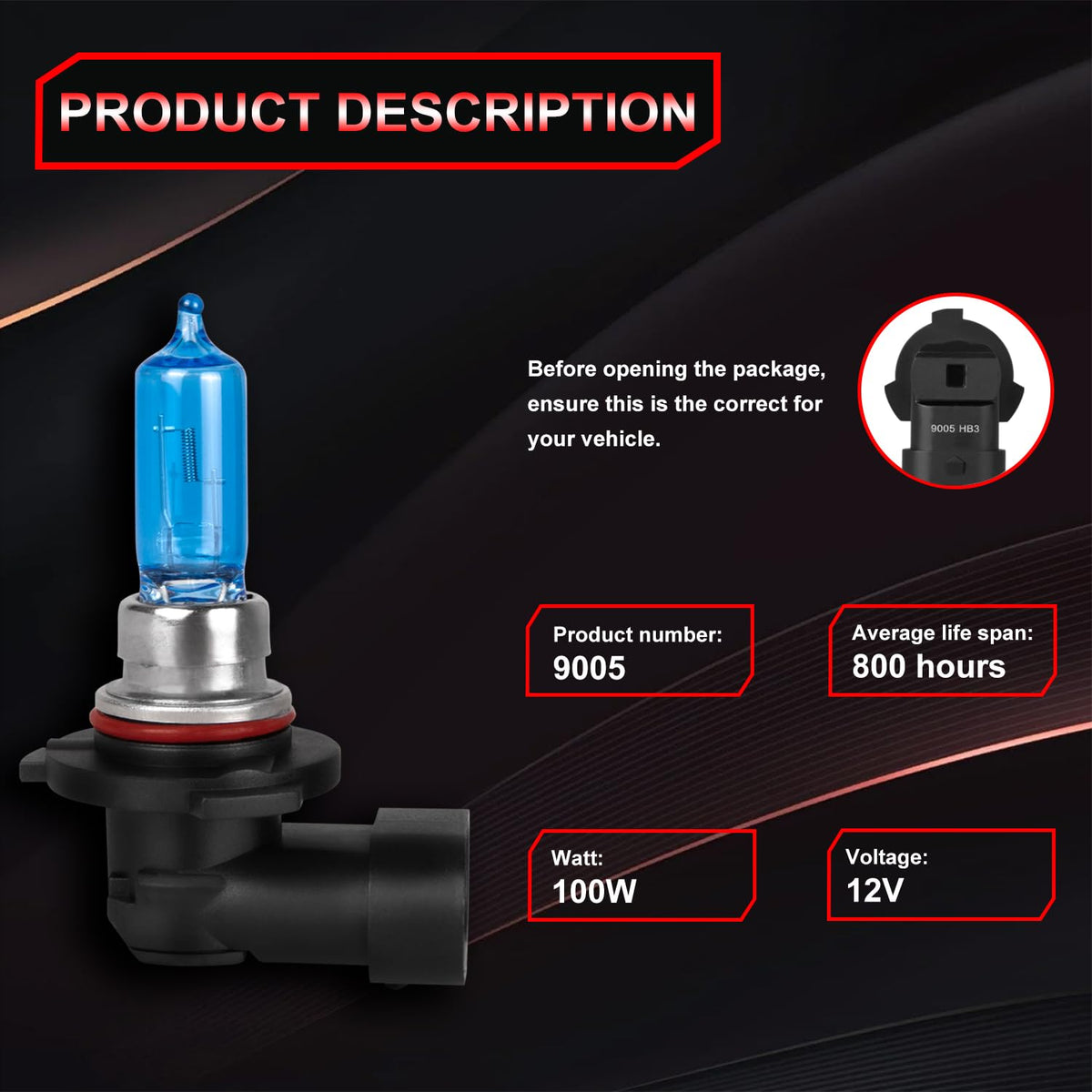 QUAYUB quartz glass tube side profile showing bulb clarity and durability advantage