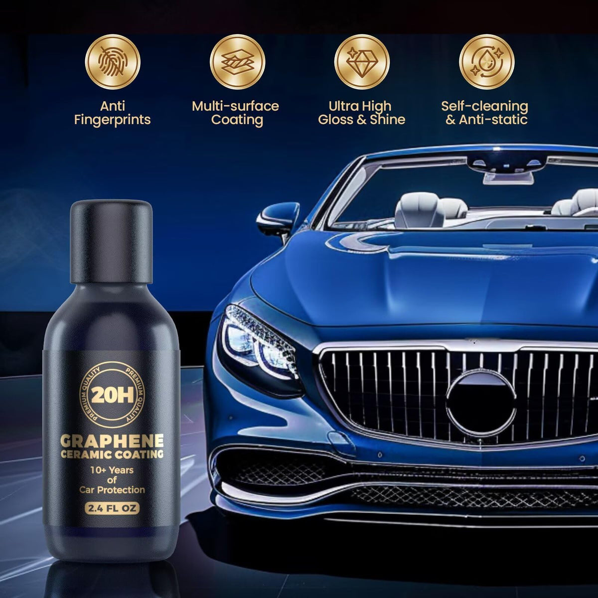 Qucship kit with accessories in lifestyle setting for professional detailing convenience