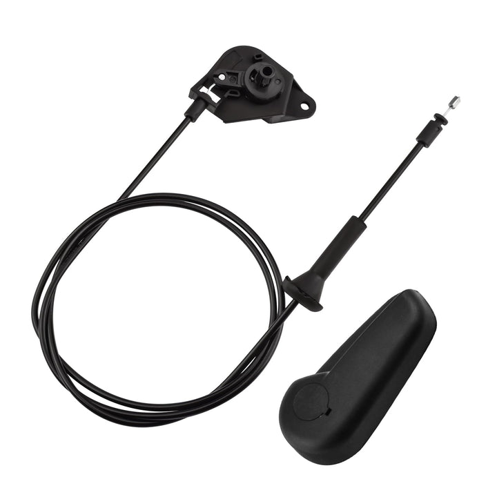 Quealzara hood release handle front view showing durable fit and easy pull