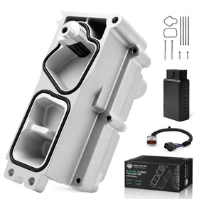 Queencar actuator front view showing fitment and durable finish benefit