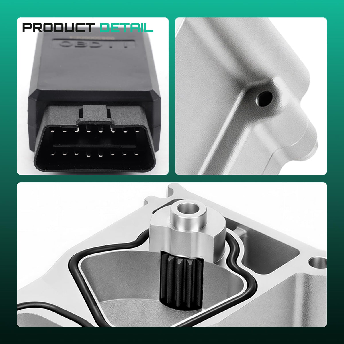 Queencar actuator in a garage during installation showing professional readiness