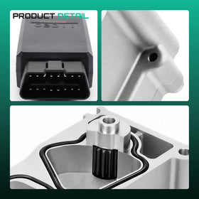 Queencar actuator in a garage during installation showing professional readiness