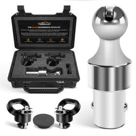 Queencar boxed gooseneck ball kit shown in packaging for easy identification