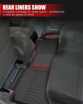 QUEYNOD mat beside hand for scale showing low-profile, custom fit advantage
