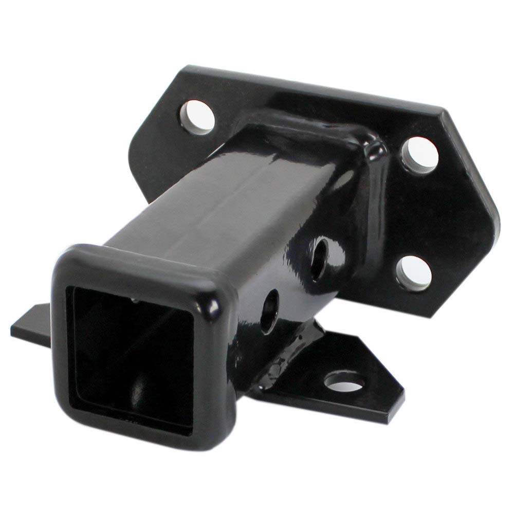 Quick Products front view of 2-inch receiver tube showing fit and finish benefits