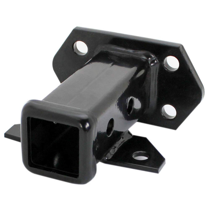 Quick Products front view of 2-inch receiver tube showing fit and finish benefits
