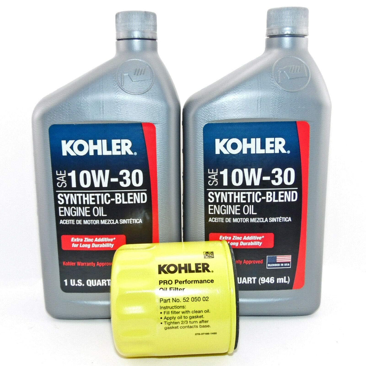 QUICKIEPARTS 52 050 02-S oil filter close-up showing seal and threads for reliable contaminant protection
