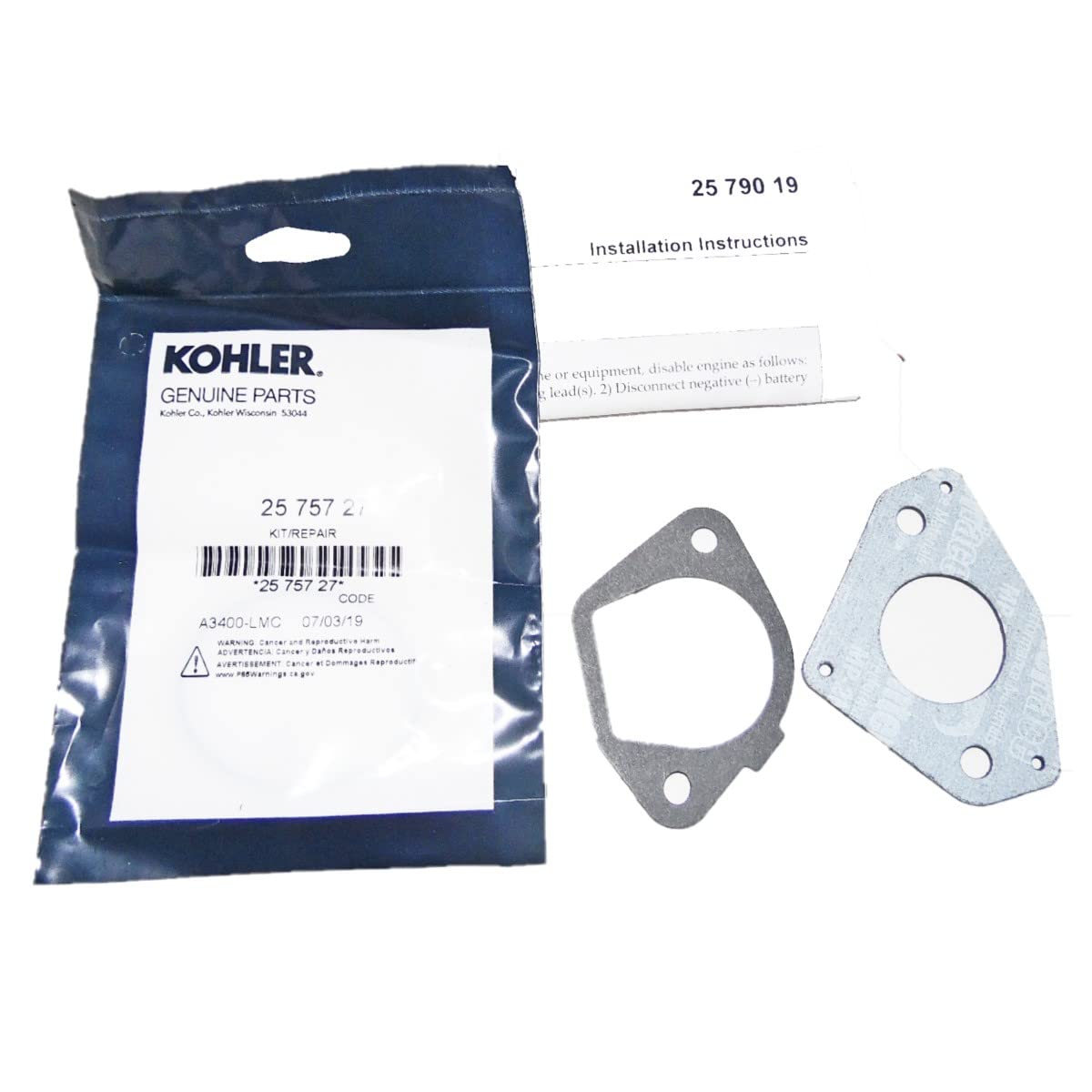 QUICKIEPARTS close-up of gaskets and diaphragms highlighting accurate fit and leak prevention