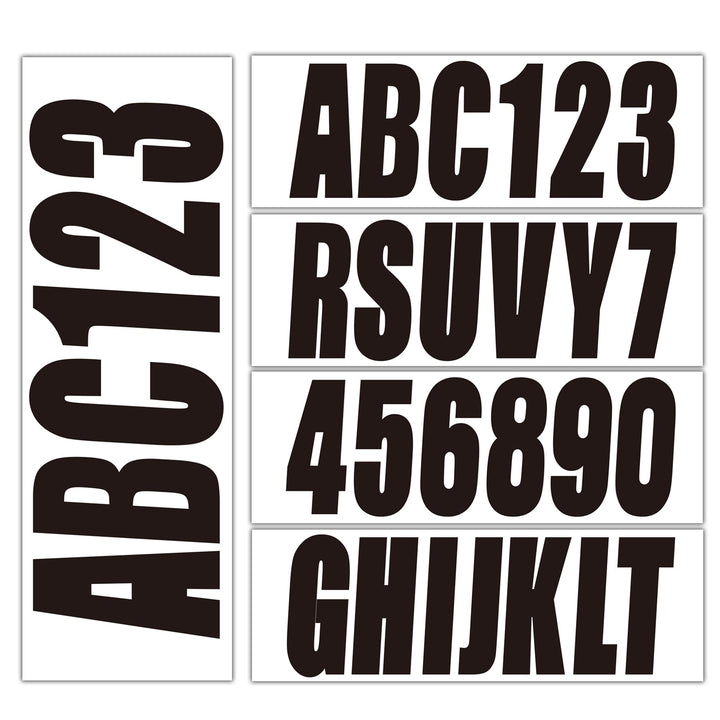 QUICKMARINE front packaging showing full decal kit and benefit of complete character set