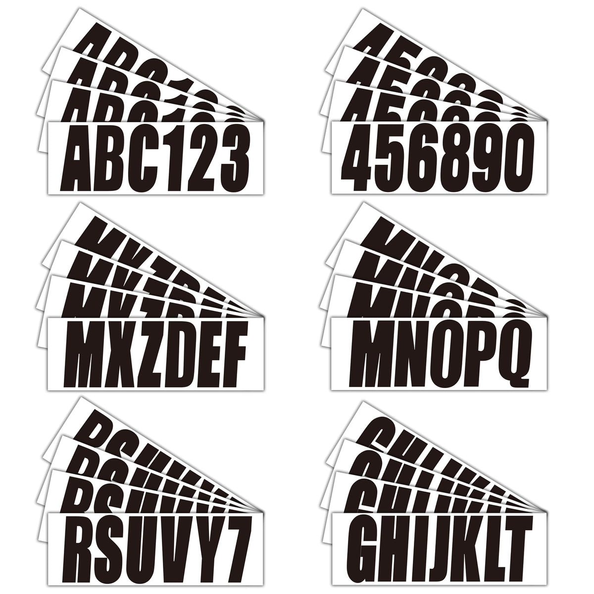 QUICKMARINE 3-inch decal beside ruler showing accurate size for compliance